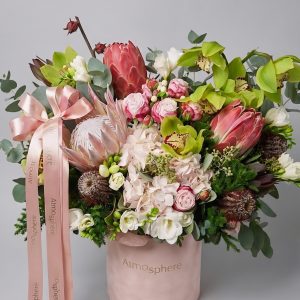 kompozycja w flower boxie 2